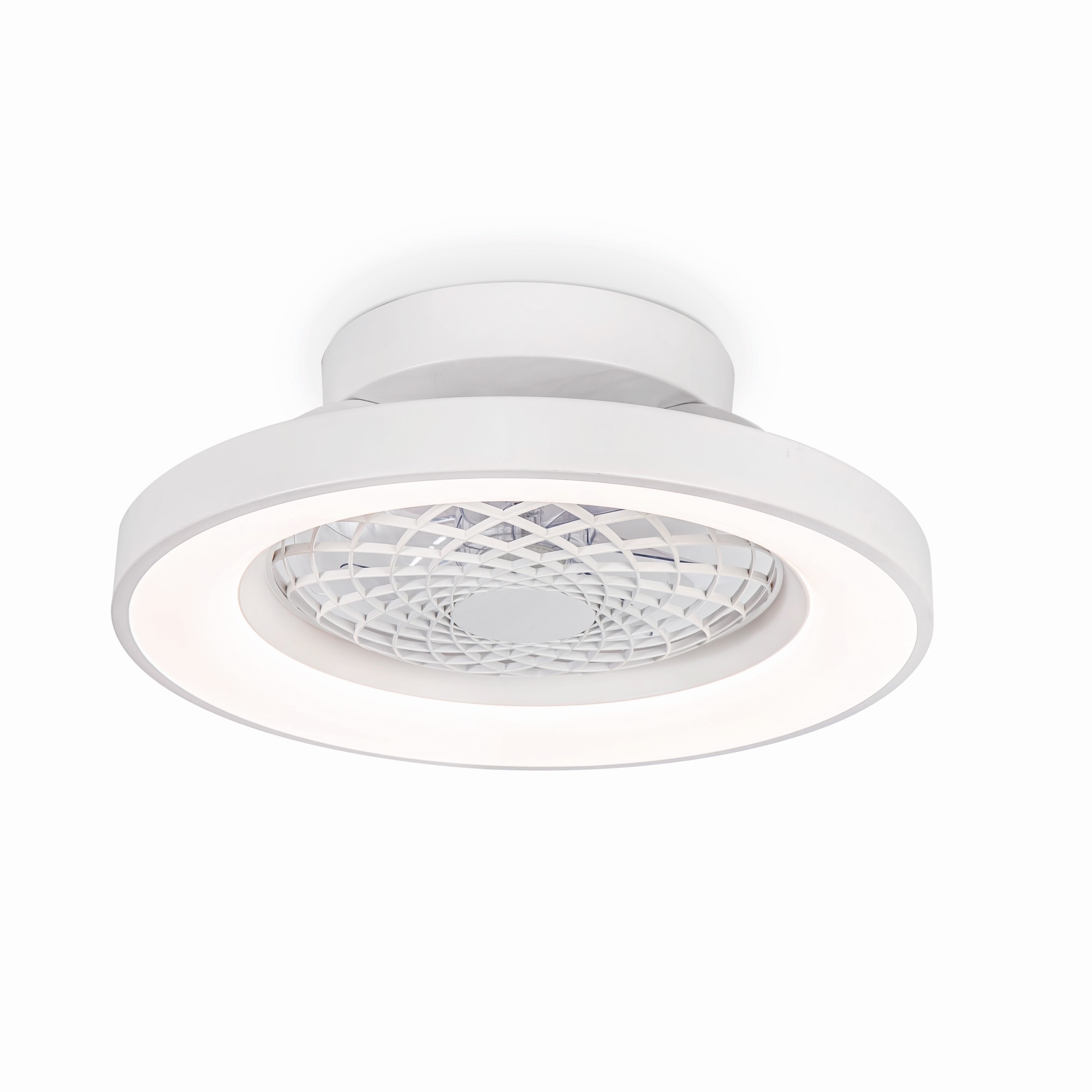M7804  Tibet Mini 70W LED Dimmable Ceiling Light & Fan; Remote Controlled